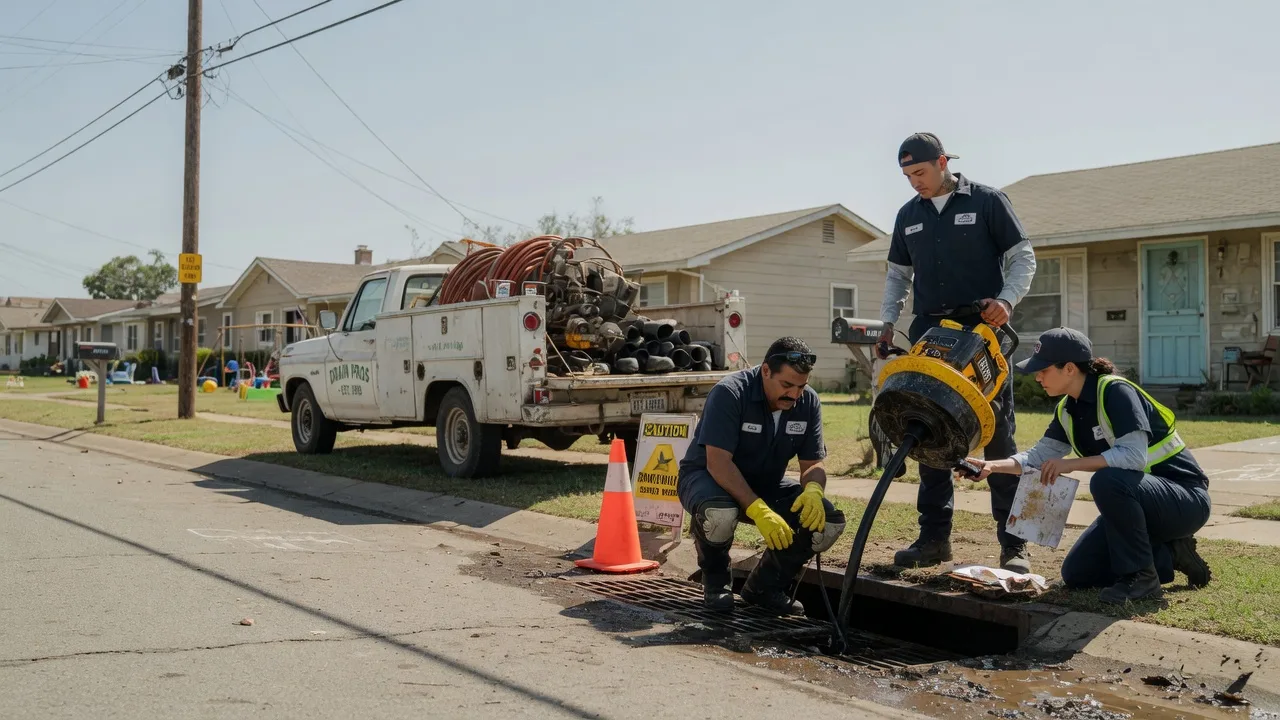 Drain Cleaning in Brookeland, TX near me